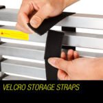 Bullet 3.8m Telescopic Aluminium Ladder Alloy Extension Extendable Steps Multi Portable - Image 7