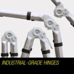 Bullet 4.4m Multipurpose Aluminium Telescopic Folding Ladder Alloy Extension Steps - Image 3