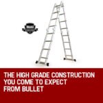 Bullet 5.8m Multipurpose Ladder Aluminium Extension Folding Adjustable Step - Image 4