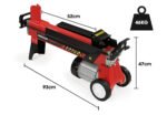 Baumr-AG 9 Ton Electric Log Splitter 9T Wood Cutter Hydraulic Fire Wood Block Axe Small Machine - Image 6