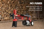 Baumr-AG 9 Ton Electric Log Splitter 9T Wood Cutter Hydraulic Fire Wood Block Axe Small Machine - Image 10