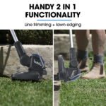 POWERBLADE LN4 20V Cordless Electric Line Trimmer & Garden Edger Kit, with Battery and Fast Charger - Image 2