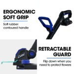 POWERBLADE LN4 20V Cordless Electric Line Trimmer & Garden Edger Kit, with Battery and Fast Charger - Image 5