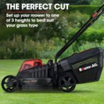 BAUMR-AG 450CX 40V SYNC Cordless Lawn Mower Kit, Fast Charger, 2 x 4Ah Battery, 320mm Grass Cutting Path - Image 6
