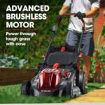 BAUMR-AG 500CX 40V SYNC 17" Cordless Lawn Mower Kit, Fast Charger, 2 x 4Ah Battery, 5 Stage Height Adjustment - Image 3