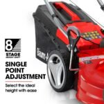 BAUMR-AG 18" 150cc Lawn Mower, 8 Heights, Steel Deck, Cup Holders, 4-Stroke Petrol Lawnmower - 730EX - Image 6