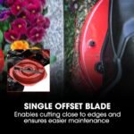 BAUMR-AG 24" Ride On Lawn Mower, Lithium Electric Start System, 6HP 224cc, 5 Cut Heights, Catcher and Mulch Kit - Image 5