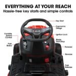 BAUMR-AG 38" Ride On Mower Lawn Tractor, Side Discharge or Mulch, Electric Start, 14hp 452cc, Hydrostatic, 100kg Towing, 7 Cut Heights - Image 6