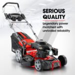 Baumr-AG Lawn Mower 18 220cc Petrol Self-Propelled Push Lawnmower 4-Stroke - Image 2
