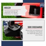 Baumr-AG Lawn Mower 18 220cc Petrol Self-Propelled Push Lawnmower 4-Stroke - Image 5