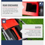 Baumr-AG Lawn Mower 18 220cc Petrol Self-Propelled Push Lawnmower 4-Stroke - Image 7