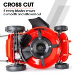 Baumr-AG 220cc Lawn Mower 4-Stroke 20 Inch Petrol Lawnmower 4-in-1 Self-Propelled Push - Image 4