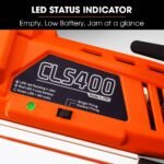 UNIMAC CLS400 20-50mm 16ga Finishing Nail Gun, Cordless 20V Lithium Nailer Kit - Image 6