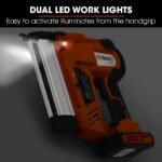 UNIMAC CLS400 20-50mm 16ga Finishing Nail Gun, Cordless 20V Lithium Nailer Kit - Image 8