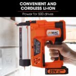 UNIMAC CLS500 15-50mm 18ga 2-in-1 Stapler/Brad Nail Gun, Cordless 20V Lithium Nailer - Image 3