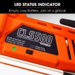 UNIMAC CLS500 15-50mm 18ga 2-in-1 Stapler/Brad Nail Gun, Cordless 20V Lithium Nailer - Image 5