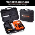 UNIMAC CLS500 15-50mm 18ga 2-in-1 Stapler/Brad Nail Gun, Cordless 20V Lithium Nailer - Image 13