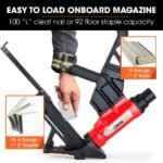 UNIMAC NHF100 37-50mm 16ga Flooring Air Gun Driver, Heavy Duty Pneumatic Floor Nail Gun - Image 8