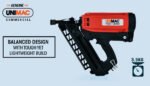 UNIMAC LXG3000 MkII 50-90mm 34-Deg Gas Framing Nail Gun, Commercial Brushless Gas Nailer, with 2 Li-Ion Batteries - Image 2