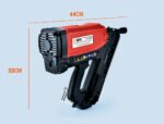 UNIMAC LXG3000 MkII 50-90mm 34-Deg Gas Framing Nail Gun, Commercial Brushless Gas Nailer, with 2 Li-Ion Batteries - Image 6