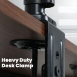 FORTIA Triple Computer Monitor Mount Stand for Desk with 3 Adjustable Arm Holder for 15 to 32 inch Displays - Image 10