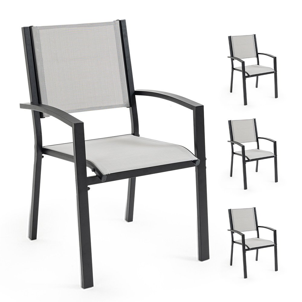 V219-OTDCHRFOS4TA-225503-00.jpg Fortia 4pc Outdoor Dining Chair Set, Furniture for Outside - Image 1