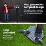 RED TRACK 3.6x2.2m Ultra Compact Folding Gazebo, Walls, Carry bag, Portable Outdoor Popup Marquee for Camping Beach - Image 3