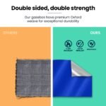 RED TRACK 3x3m Ultra Compact Folding Gazebo, Carry bag, Portable Outdoor Popup Marquee for Camping Beach, Navy Blue - Image 4