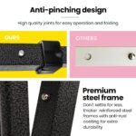 RED TRACK 3x3m Ultra Compact Folding Gazebo, Carry bag, Portable Outdoor Popup Marquee for Camping Beach, Black - Image 3