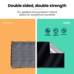 RED TRACK 3x3m Ultra Compact Folding Gazebo, Walls, Carry bag, Portable Outdoor Popup Marquee for Camping Beach, Black - Image 4