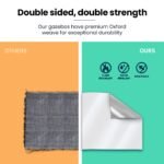 RED TRACK 3x3m Ultra Compact Folding Gazebo, Walls, Carry bag, Portable Outdoor Popup Marquee for Camping Beach, White - Image 4