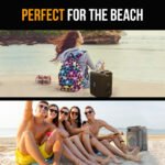 M&B Portable Splash Proof 80W Bluetooth Party Speaker, IPX4, TWS Pairing, Multi-Input, Lithium Battery, RGB, USB Charging - Image 5