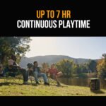 M&B Portable Splash Proof 80W Bluetooth Party Speaker, IPX4, TWS Pairing, Multi-Input, Lithium Battery, RGB, USB Charging - Image 7