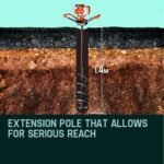 Baumr-AG Post Hole Digger 62CC Posthole Earth Auger Fence Borer Petrol Drill Bit - Image 7