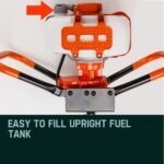 Baumr-AG Post Hole Digger 62CC Posthole Earth Auger Fence Borer Petrol Drill Bit - Image 8