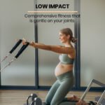 PROFLEX Aluminium Pilates Reformer Machine, Stretch Bed with box and jump board accessories - Image 10