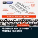 MTM 62CC Long Reach Pole Chainsaw Hedge Trimmer Pruner Chain Saw Cutter Multi Tool - Image 6