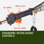 BAUMR-AG 65cc 9in1 Long Reach Garden Multi-tool, Pole Saw, Hedge & Line Trimmer, Brush Cutter, 12" Tree Trimming Pruning Chainsaw Bar, 2 Extension Shafts - Image 5