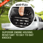 BAUMR-AG 65cc 9in1 Long Reach Garden Multi-tool, Pole Saw, Hedge & Line Trimmer, Brush Cutter, 12" Tree Trimming Pruning Chainsaw Bar, 2 Extension Shafts - Image 7