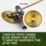 BAUMR-AG 65cc 9in1 Long Reach Garden Multi-tool, Pole Saw, Hedge & Line Trimmer, Brush Cutter, 12" Tree Trimming Pruning Chainsaw Bar, 2 Extension Shafts - Image 11