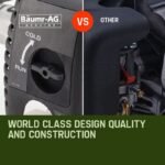 BAUMR-AG 65cc 9in1 Long Reach Garden Multi-tool, Pole Saw, Hedge & Line Trimmer, Brush Cutter, 12" Tree Trimming Pruning Chainsaw Bar, 2 Extension Shafts - Image 16