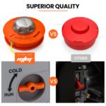 MTM 62cc 7in1 Brush Cutter Garden Multi-Tool , Pole Hedge & Line Trimmer, Bullhorn Handle, 12" Tree Trimming Pruning - Image 9