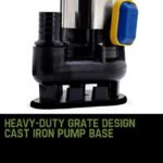 PROTEGE 2250W Submersible Dirty Water Pump Sewage Bore Septic Tank Well Sewerage - Image 5