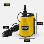 PROTEGE Tight Access Clean/Grey Water Submersible Sump Pump, Integrated Float Switch - Image 6