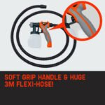 UNIMAC 740W HVLP Electric Paint Sprayer Gun - DIY Spray Station Tool - Image 8