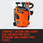 UNIMAC 740W HVLP Electric Paint Sprayer Gun - DIY Spray Station Tool - Image 9