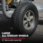 JET-USA Commercial Diesel High-Pressure Washer Cleaner, Electric Start 10hp 418cc, 15m Steel Braided Hose, Adjustable Triplex Pump - DX800 - Image 7