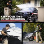 Jet-USA 7HP 4800PSI Petrol High Pressure Washer 4-Stroke Engine Gun Water Cleaner Gurney 9M Hose - Image 9