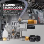 Jet-USA 7HP 4800PSI Petrol High Pressure Washer Gun Water Cleaner Gurney 4-Stroke Engine 30M Hose - Image 4