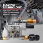 Jet-USA 4800PSI Petrol-Powered High Pressure Cleaner Washer Water Jet Power Hose - Image 4